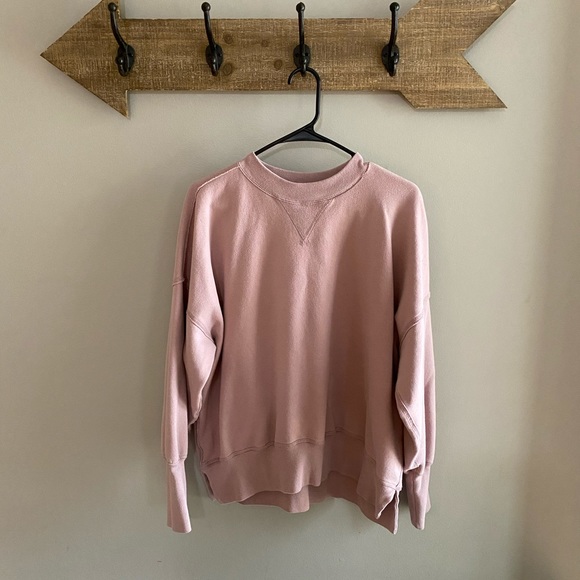 Abercrombie Fitch Tunic Crew Sweatshirt 